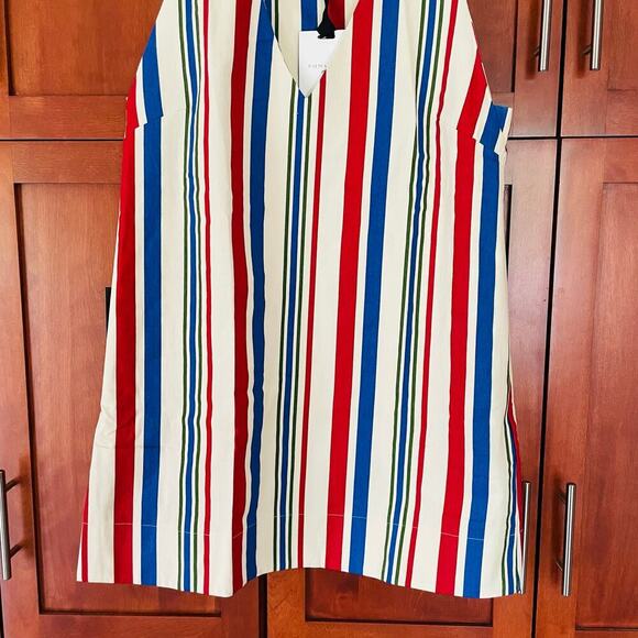 Pomander Place Americana Stripe Kira Dress Sleeveless Mini Size XL NEW - Picture 4 of 8